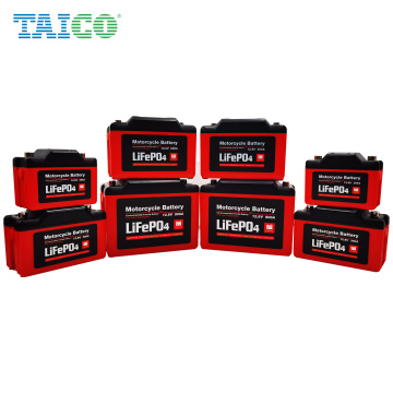 Jumpstarter Battery 2Ah 3Ah 8Ah 12V LiFePO4 Motorcycle startup battery